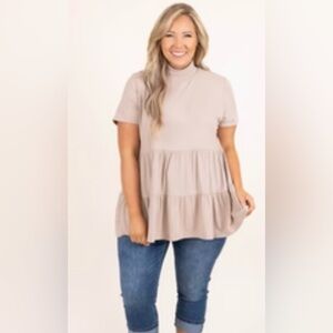 Chic Soul Tiered Tunic Top